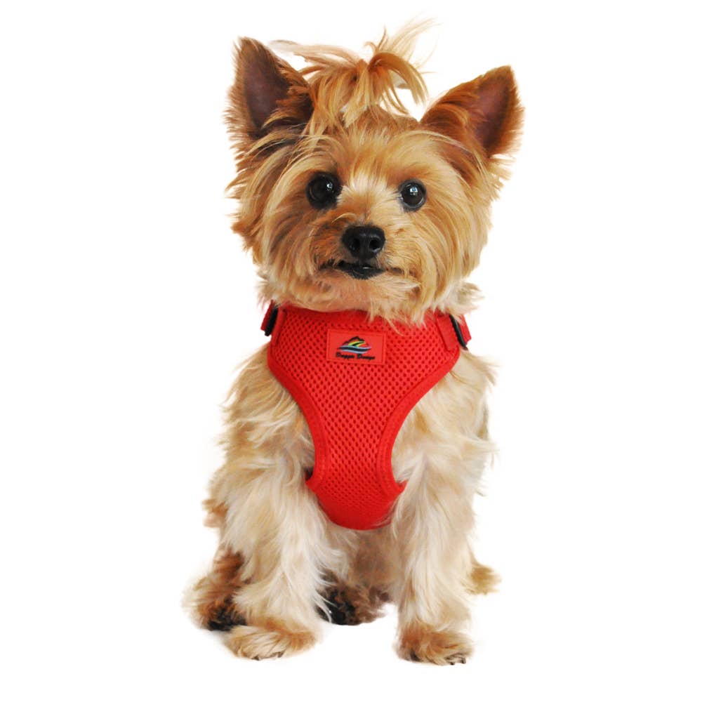 Wrap & Snap Choke Free Dog Harness - Flame Red
