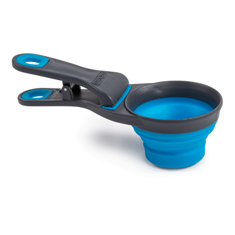 Dexas Klipscoop 1/2 Cup Pro Blue