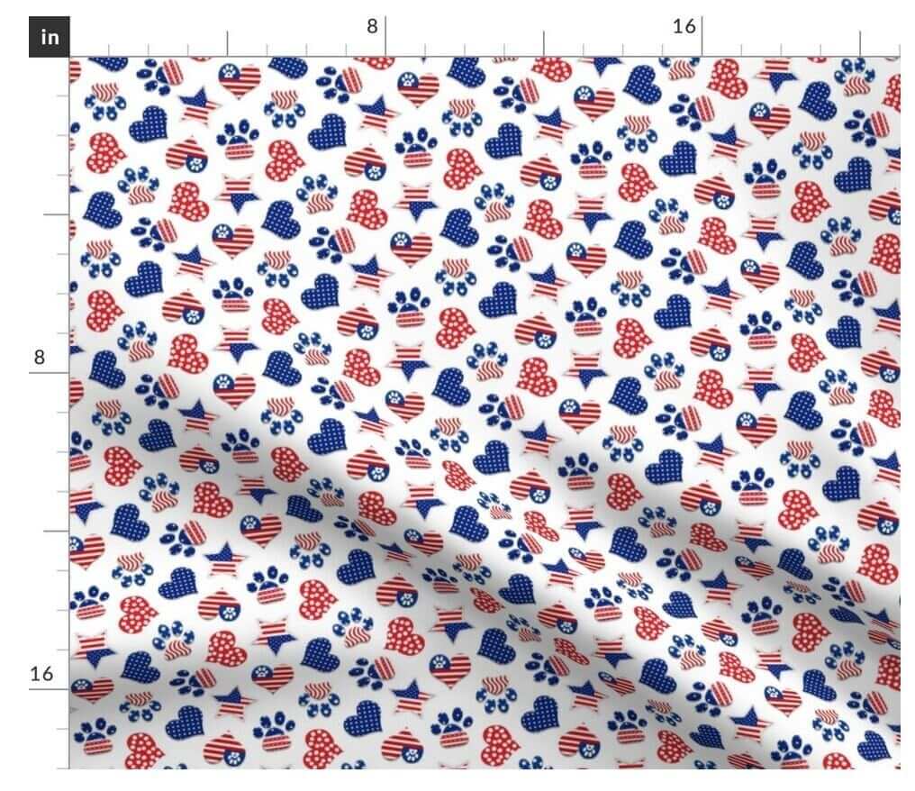 Patriotic Dog Bandana | 4th of July | Memorial Day | Paws