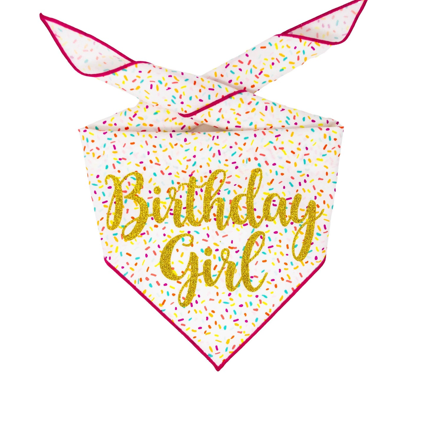 Dog Birthday Bandana |  Birthday Girl | Pet Bandana | Party