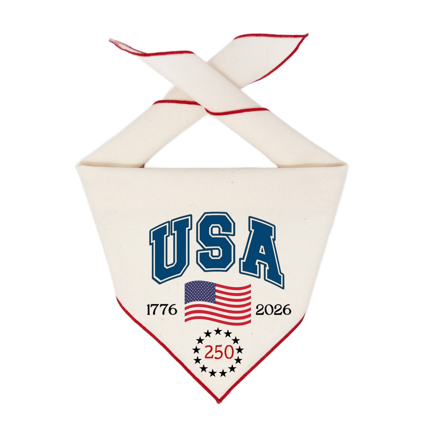 4th of July Dog | Memorial Day | Patriotic Bandana | USA Pet