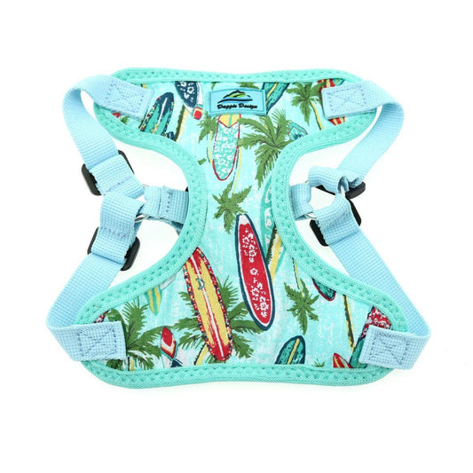 Wrap & Snap Choke Free Dog Harness - Surfboards and Palms