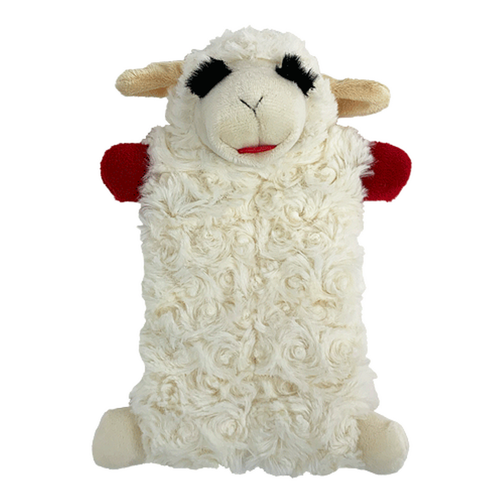 Multipet Lamb Chop Squeaker Mat 9in